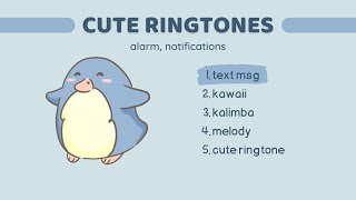 CUTE RINGTONES amp NOTIFICATION SOUNDS FREE  Zedge [upl. by Tiny]