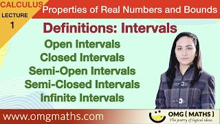 Intervals  Types of Intervals  Calculus  Definition and examples [upl. by Chadd622]