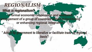 Regionalization and Globalization [upl. by Bernadina]