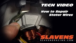 Howto Repair Stator Wires [upl. by Slavin]