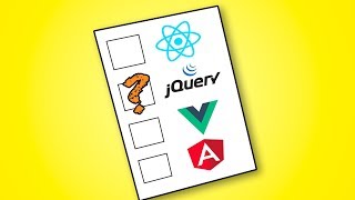 jQuery vs Vue React and Angular [upl. by Akla]