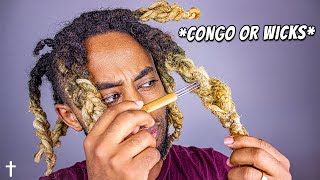 How To Combine Your Dreadlocks To Wicks [upl. by Eniarol]