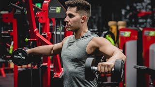 How To Dumbbell Lateral Raise  The Right Way BIG SHOULDERS [upl. by Adnaloj]