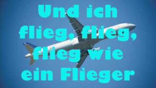 Fliegerlied mit Songtext lyrics [upl. by Reppart258]