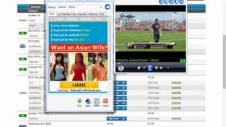 How to watch Stream any football match in the world with Sopcast Wiziwig in HD [upl. by Dodie]