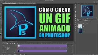 Cómo crear un GIF animado en Photoshop 2 métodos [upl. by Morentz196]