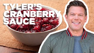 Tyler Florence Makes CranberryOrange Sauce  Tylers Ultimate  Food Network [upl. by Thelma597]