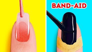 24 BEAUTY AND NAIL HACKS [upl. by Swann785]