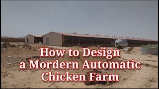 How To Design a Modern Automatic Chicken Farm I Layers Chicken Farming I Poultry House Design [upl. by Iaras774]