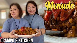 The Best Kapampangan Style Menudo Recipe  Ocampos Kitchen [upl. by Nivaj60]