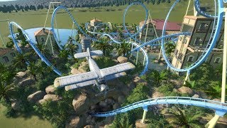 Lets Play Planet Coaster  Studios Park  Episode 2  Floorless Coaster [upl. by Darrey]