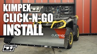 KIMPEX CLICKNGO 2 Snow Plow Install and Overview [upl. by Richart]