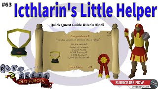 OSRS│How To Complete Icthlarins Little Helper Quest 2020│Urdu Hindi [upl. by Leafar552]