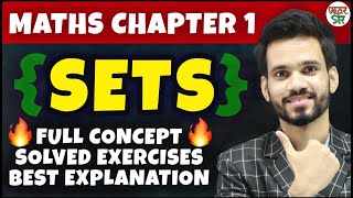 Sets Class 11  Maths Chapter 1  ConceptTypesQuestionsSolutionsConceptRepresentionSuper Set [upl. by Arlen]