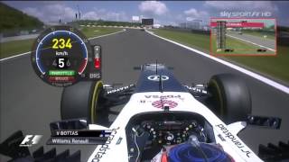 F1 Nurburgring 2013  Valtteri Bottas Onboard [upl. by Ecydnac]