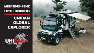 2020 UNIDAN Global Explorer  U218 UGE Unimog Expedition Vehicle [upl. by Ruffi]