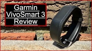 Garmin Vivosmart 3 Review [upl. by Ailadgim]