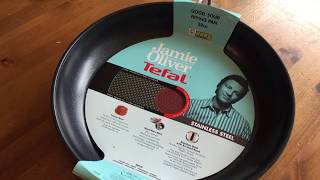 Ersteindruck Tefal Jamie Oliver Edelstahl Pfanne 28 cm [upl. by Maillil563]