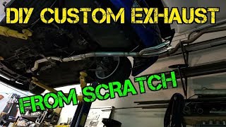 TFS DIY Custom Exhaust from Scratch [upl. by Coniah63]