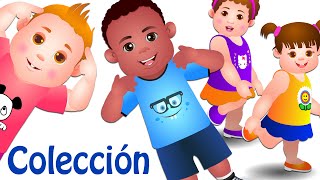 Cabeza Hombros Rodillas y Pies Colección  Canciones Infantiles en Español ChuChu TV [upl. by Nichols]