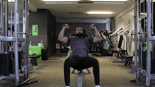 How To Do Seated Cable Shoulder Press  Exercise Demo [upl. by Adnarem]