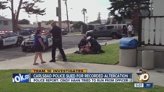 Carlsbad police sued for recorded altercation [upl. by Behm]