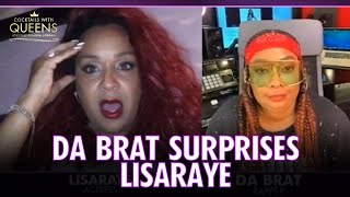 Da Brat Surprises LisaRaye for her Birthday  Cocktails with Queens [upl. by Aiak330]