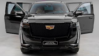 2022 Cadillac Escalade  Exterior and interior Details Luxury Large SUV [upl. by Kitti478]