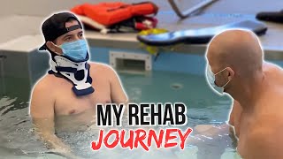 MY REHAB JOURNEY FROM THE PLANE CRASH [upl. by Wincer389]