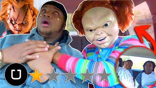 Chucky Uber Disguise PRANK  GONE EXTREMELY WRONG [upl. by Avid]