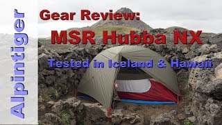 MSR Hubba NX  Tested in Iceland amp Hawaii [upl. by Airan226]