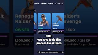 INSTANTLY Unlock Renegade Raider [upl. by Mackey]