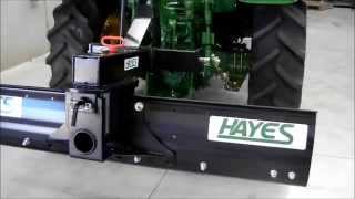 Hayes 6ft Grader blade demo GS [upl. by Zug599]