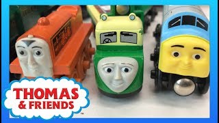 TOTALLY THOMAS TOWN UNBOXING Wooden Train Haul [upl. by Rollins]