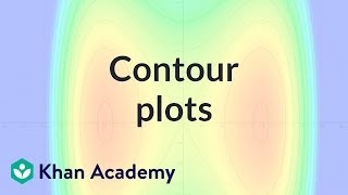 Contour plots  Multivariable calculus  Khan Academy [upl. by Hailahk]