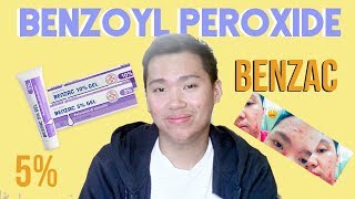 Benzac Benzoyl Peroxide 5 Review for Acne Philippines [upl. by Ymmik]