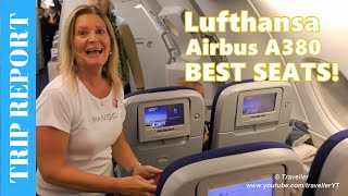 Review Lufthansa 🇩🇪 Airbus A380 Upper Deck Economy Class Flight 🇩🇪 Bangkok Suvarnabhumi to Frankfurt [upl. by Wolfie956]