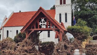 Eskdale Church After Cyclone Gabrielle  Heritage New Zealand Pouhere Taonga [upl. by Kasper910]