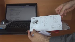 Unboxing and test of Trust YVI Wireless mouse [upl. by Hiasi]