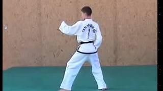 ITF Taekwon Do Patterns  Joong Gun [upl. by Dinerman]