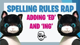 Spelling Rule Rap Adding ing and ed [upl. by Nohpets]