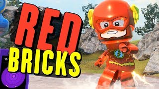 LEGO DC Super Villains  All 20 Red Bricks Location [upl. by Sanyu]