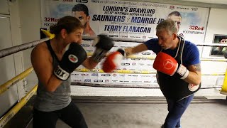 Womens Boxing  Sparring 3 [upl. by Annaynek]