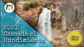 Cascada EL HUNDIMIENTO de RUIDERA 2021 [upl. by Glenna695]