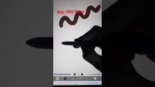 IBIS Paint X brush tutorial  how to create rope using brush settings shorts shortsvideo ibis [upl. by Eldreda]