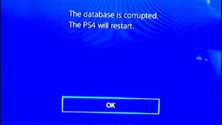 How To Fix PS4 Corrupted Database Issues [upl. by Amalbena]