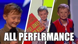 Ned Woodman Britains Got Talent 2017 ALL Performances｜GTF [upl. by Saree]