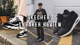 Skechers Sneaker Review  Uno amp DLites [upl. by Fugere]