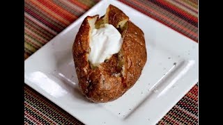 Chef Jeff makes delicious quotEnglish Jacketquot baked potatoes [upl. by Crooks]