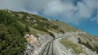 Schafbergbahn Führerstandsmitfahrt  Bergfahrt [upl. by Meihar]